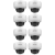HIKVISION Kamera-Set 8x IP Dome Überwachungskamera DS-2CD3156G2-IS(2.8mm)(C)