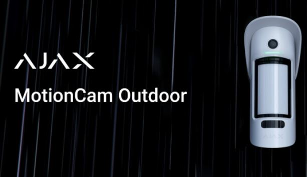 Ajax MotionCam Outdoor – drahtloser Bewegungsmelder mit Fotobestätigung