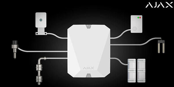 Ajax Multi Transmitter: neue Lösung für kabelgebundene Alarmanlagen