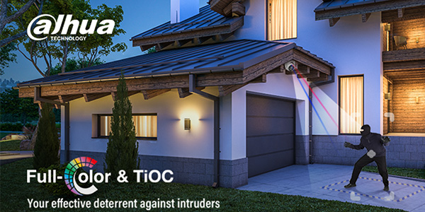 Dahua aktive Videoüberwachung und Full-Color-Technologie für maximale Sicherheit
