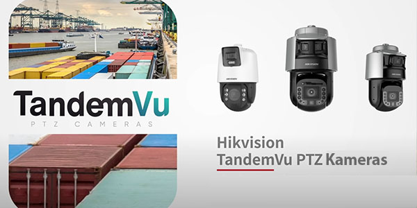 HikVision TandemVu PTZ-Kameras – Panorama und Detailaufnahmen zur gleichen Zeit