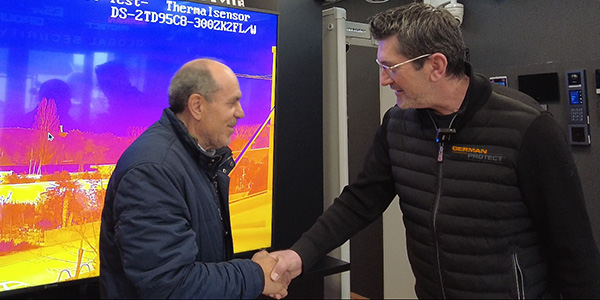 Der Gefängnisdirektor von Lissabon besucht German Protect 