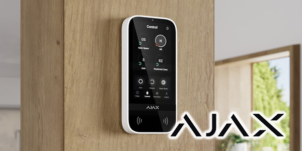 KeyPad TouchScreen von Ajax Systems: Komplettsteuerung für Sicherheitssysteme und Smart Home