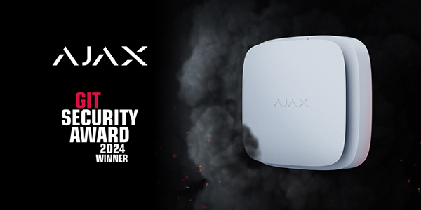 Ajax Brandmelder ‚FireProtect 2‘ wurde mit dem GIT Security Award 2024 ausgezeichnet