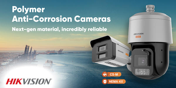 Die neuen Hikvision Polymer-Kameras bieten höchsten Korrosionsschutz