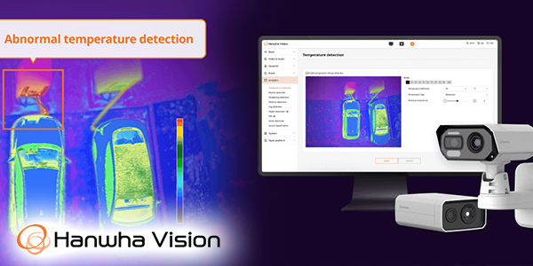 Hanwha Vision stellt neue biometrische Bi-Spektrum ​KI-Wärmebildkameras vor