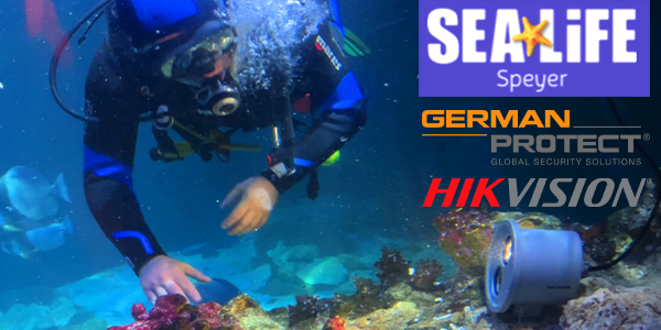 Hikvision Kamera Test bei Sea Life in Speyer