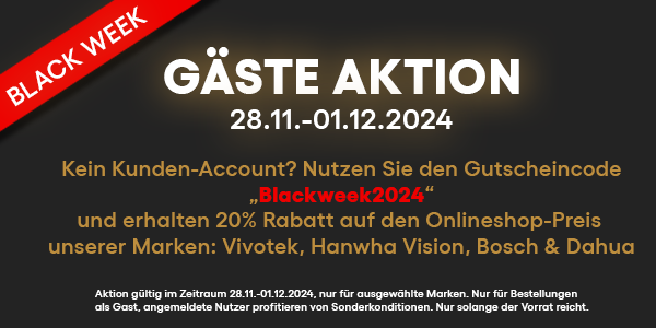 Black Week für Gastbesteller: 20% Rabatt auf Top-Marken vom 28.11. bis 01.12.2024!