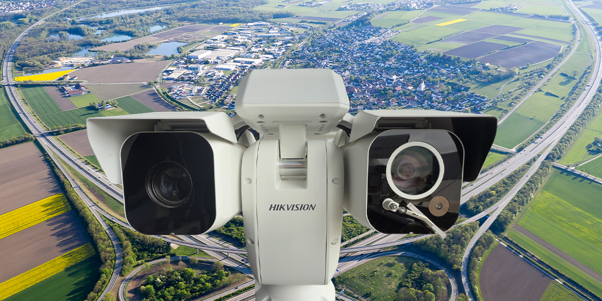 Hikvision Kamera filmt 18 KM weit!
