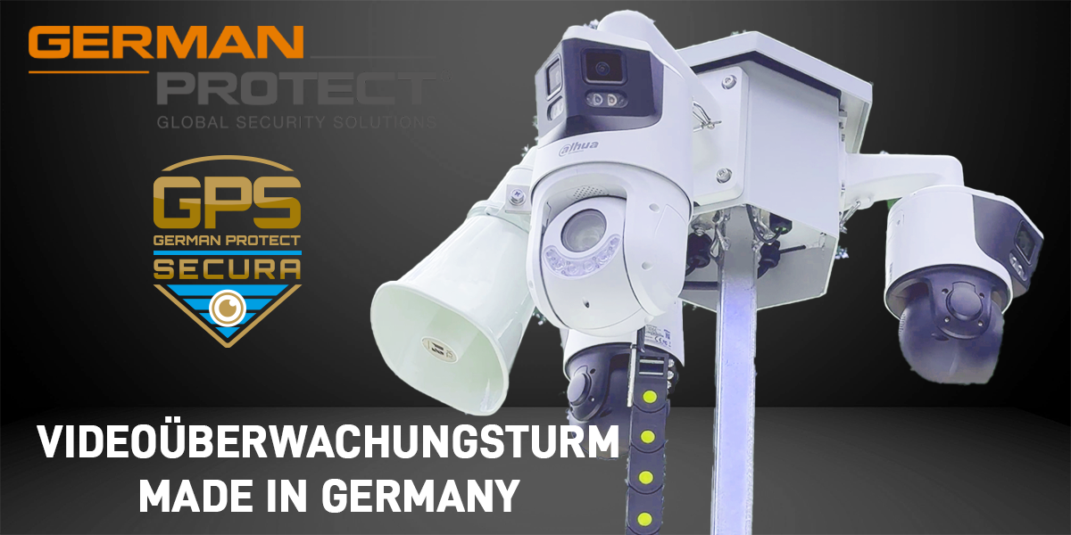 Videoüberwachungstürme von German Protect – Autarke Überwachungslösungen in deutscher Premiumqualität