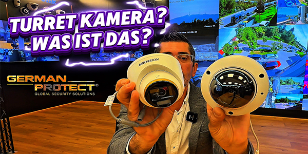 Turret Kamera: die perfekte Überwachungskamera für Videoüberwachung im Außenbereich