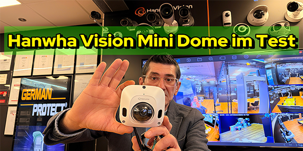 Überwachungskamera Test 2026: Hanwha Vision Dome Kamera TNV-C8014RM