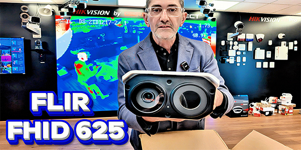 FLIR FH-ID 625 Überwachungskamera Test für Behörden