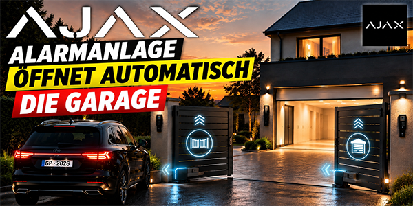 Smart Home Automatisierung mit Ajax Alarmanlage