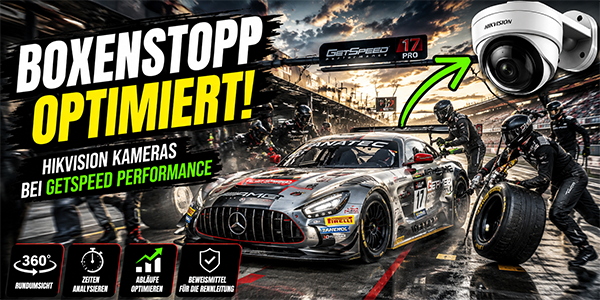 Hikvision Kamera am Nürburgring: German Protect bei GetSpeed Performance