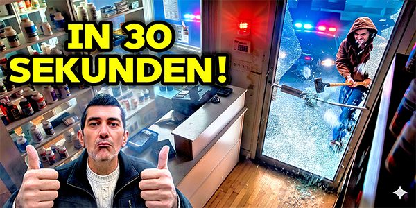 Blitzeinbruch verhindern: Einbrecher in 30 Sekunden stoppen!