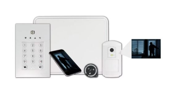 Eine Alarmanlage schützt Sie vor Einbruch, Feuer und weiteren Elementarschäden