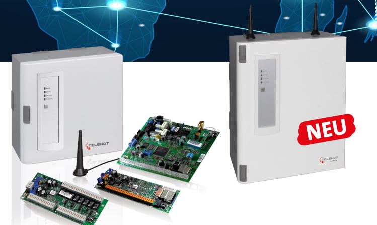 Telenot: Übertragungsgerät für zwei getrennte Mobilfunknetze