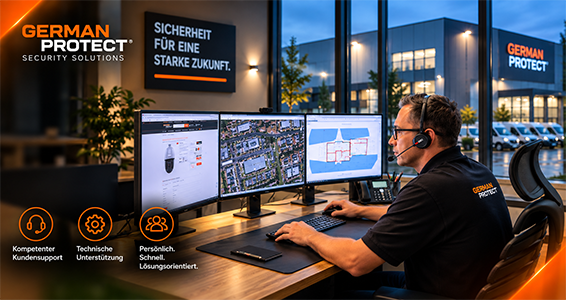 B2B Projekt-Support von German Protect: persönliche Beratung und professionelle Projektierung im Showroom