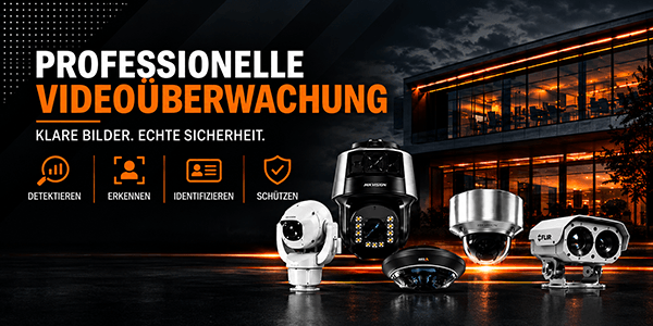 Professionelle Videoüberwachung