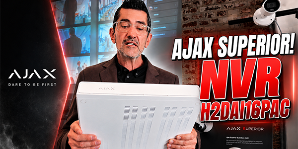 Ajax Superior NVR H2D Serie: Rack-NVR mit Hot-Swap, PoE und ONVIF