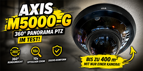 Axis M5000-G im Überwachungskamera Test 2026