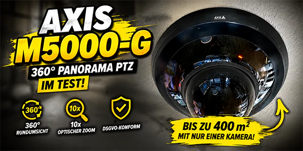 Axis M5000-G im Überwachungskamera Test 2026
