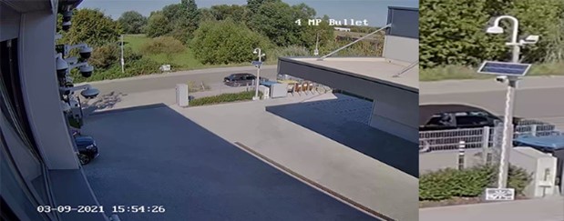 <p><span style="font-size: 11pt;"><strong>2.8mm Brennweite /4 Megapixel Auflösung Entfernung zum Ziel 22 Meter </strong></span></p>